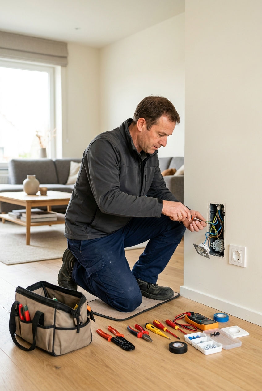 electricien-professionnel-reparant-une-prise-1k4p Électricien professionnel réparant une prise murale à Berchem-Sainte-Agathe