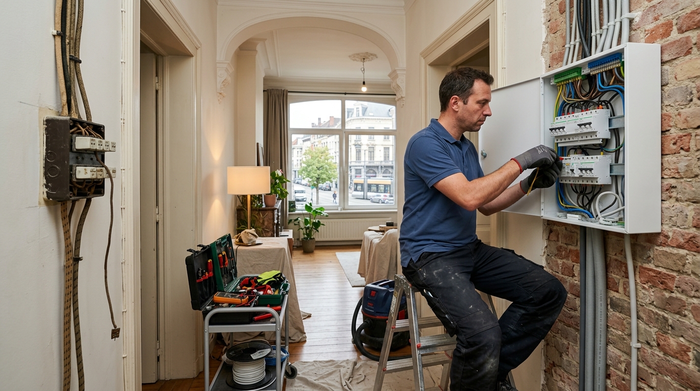 Pourquoi rénover son installation électrique à Bruxelles en 2026 ?