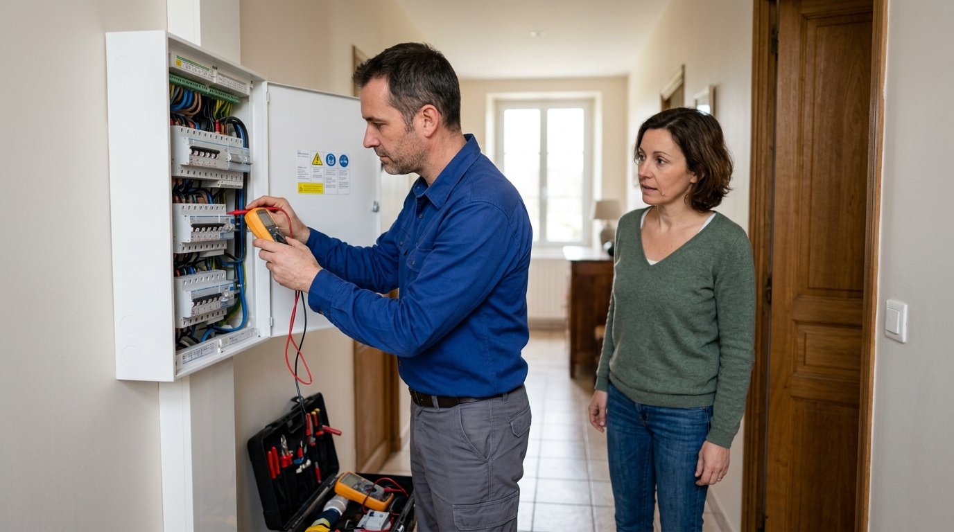 Quand êtes-vous obligé de faire contrôler votre installation électrique ?