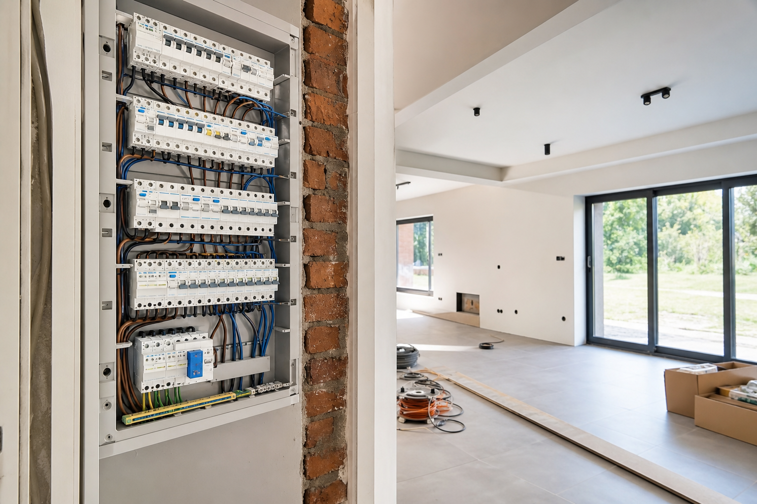 Que comprend une installation électrique complète en Belgique ?