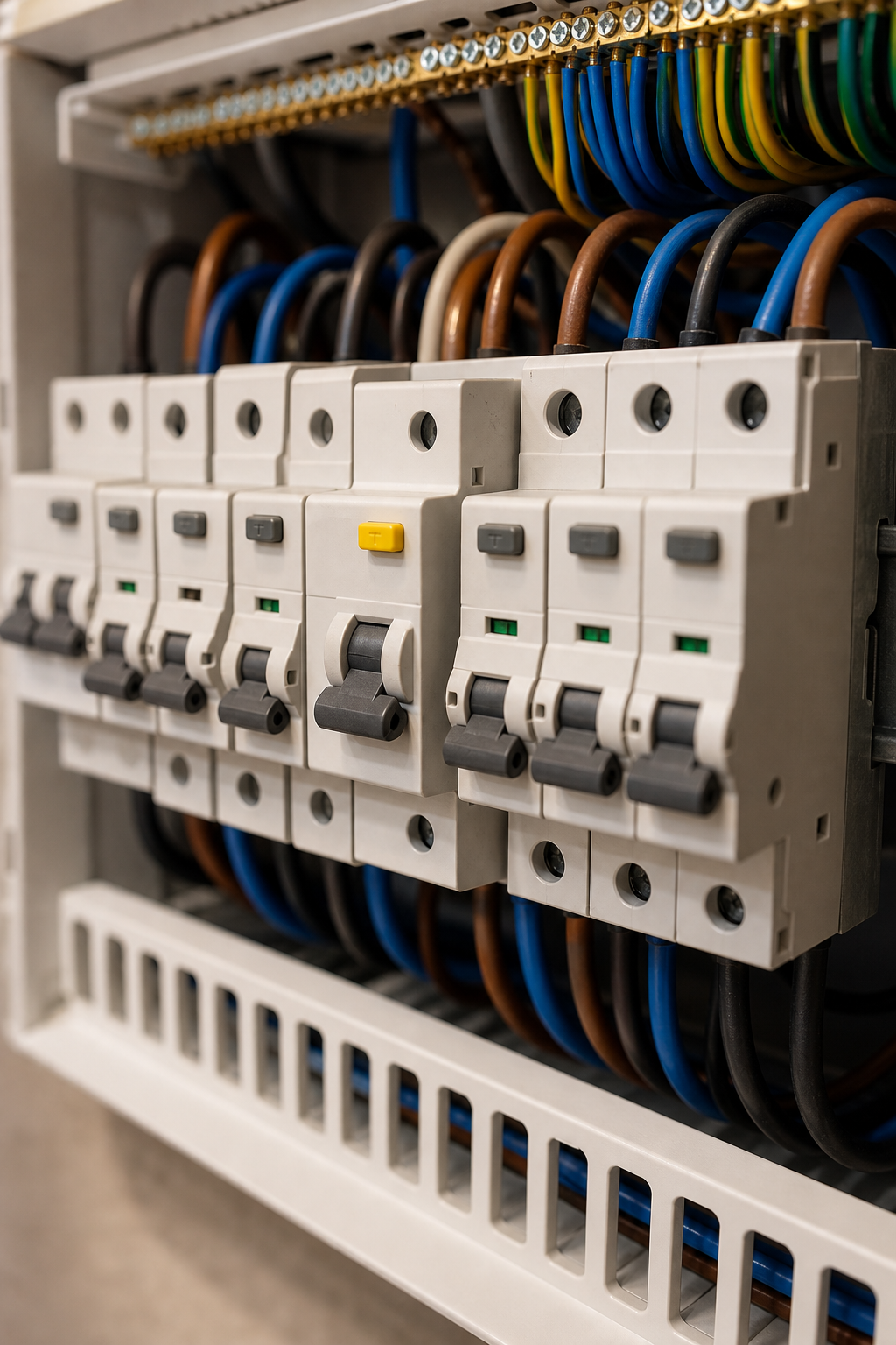 tableau-electrique-securise-pour-arei-72i0 Tableau électrique sécurisé pour arei conform maken elektriciteit